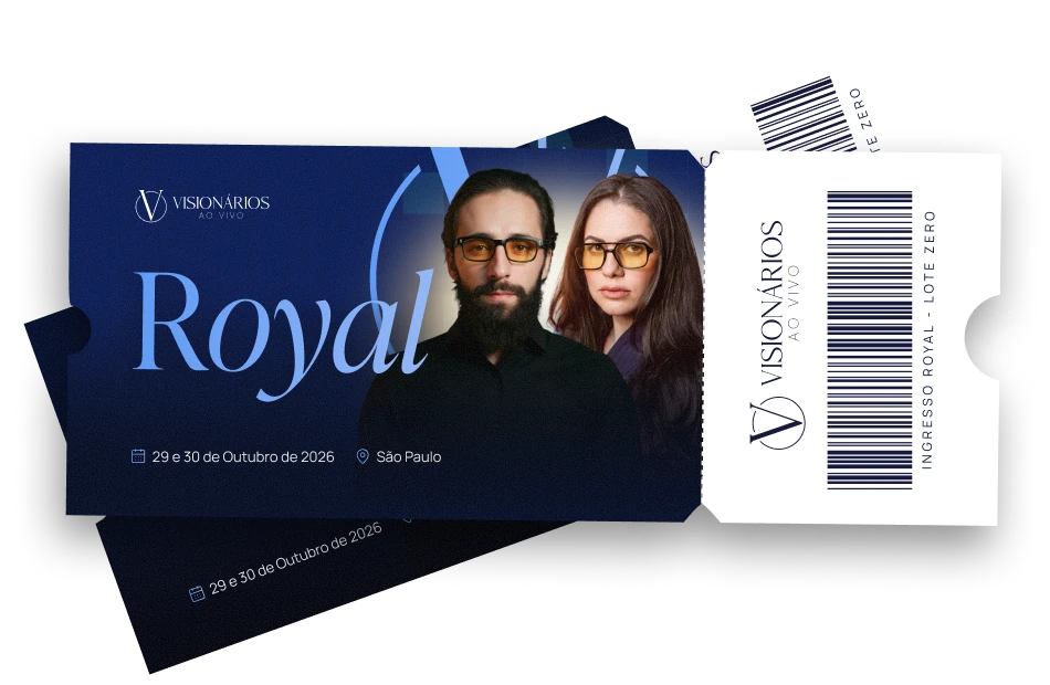 Ingresso Royal do Visionários ao Vivo